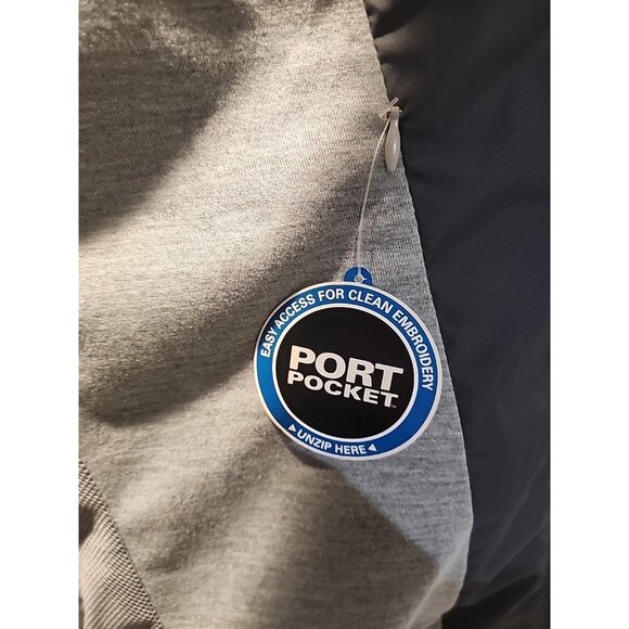 PITTSBURGH STEELERS Mens size XL full zip up Track Jacket gray NFL football team - Picture 6 of 9